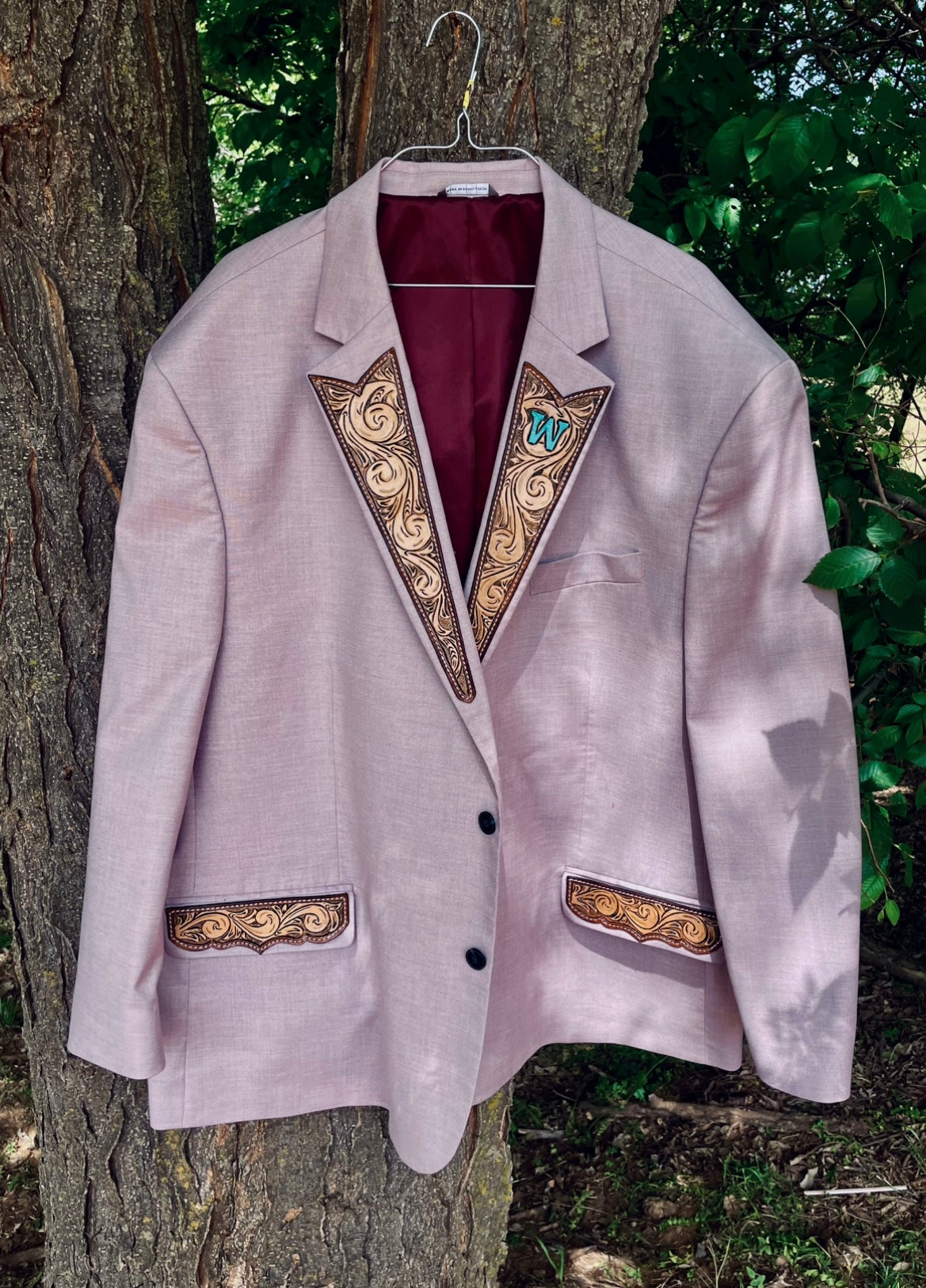 Leather Tuxedo Patches (Lapels & or Pockets) Deposit